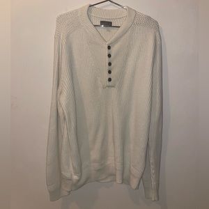 LL Bean Men’s Signature Archival Cotton Sweater size Large